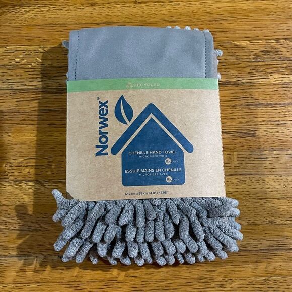 Norwex Chenille Mushroom Towel NWT - Picture 3 of 11